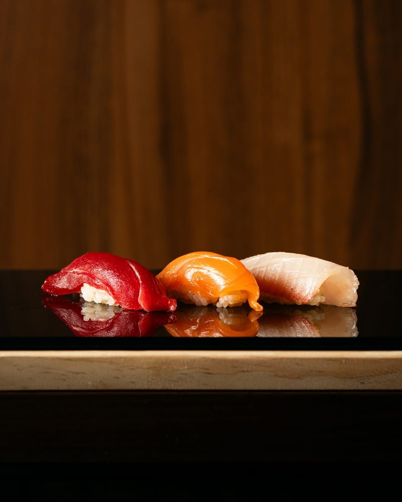 Nigiri moriawase del chef (8 unidades)