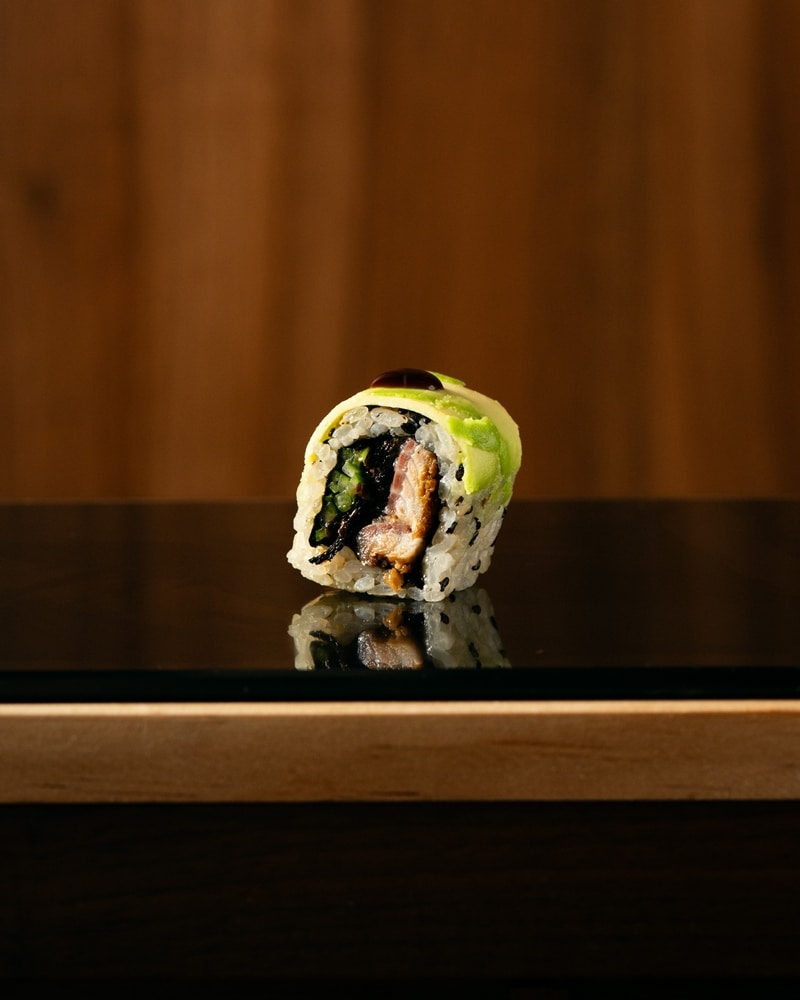 Unagi uramaki (8 piezas)